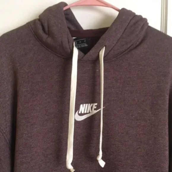 Nike Long Sleeved Hoodie, Purple, XL (Mens) - Picture 2 of 4